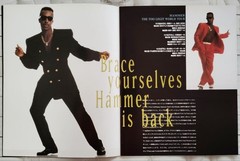 MC Hammer 1992 Japan Concert Tour Brochure 18 Pages Color Photos Text