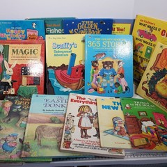 Golden Books Lot 60s 70s 80s 90s 365 Stories Christmas Songbook Bedtime Vintage