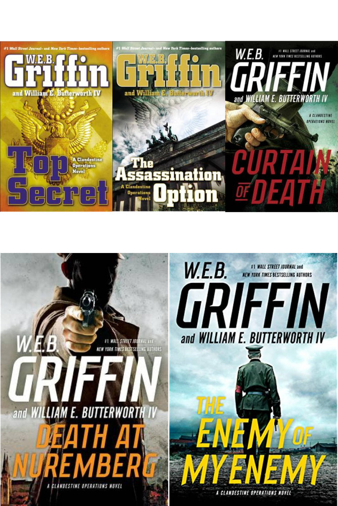 Clandestine Operations Series All 5 Books in Hardcover