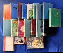 Lot 19 hardback vintage books 1940s-60s. adult young adult children chapter
