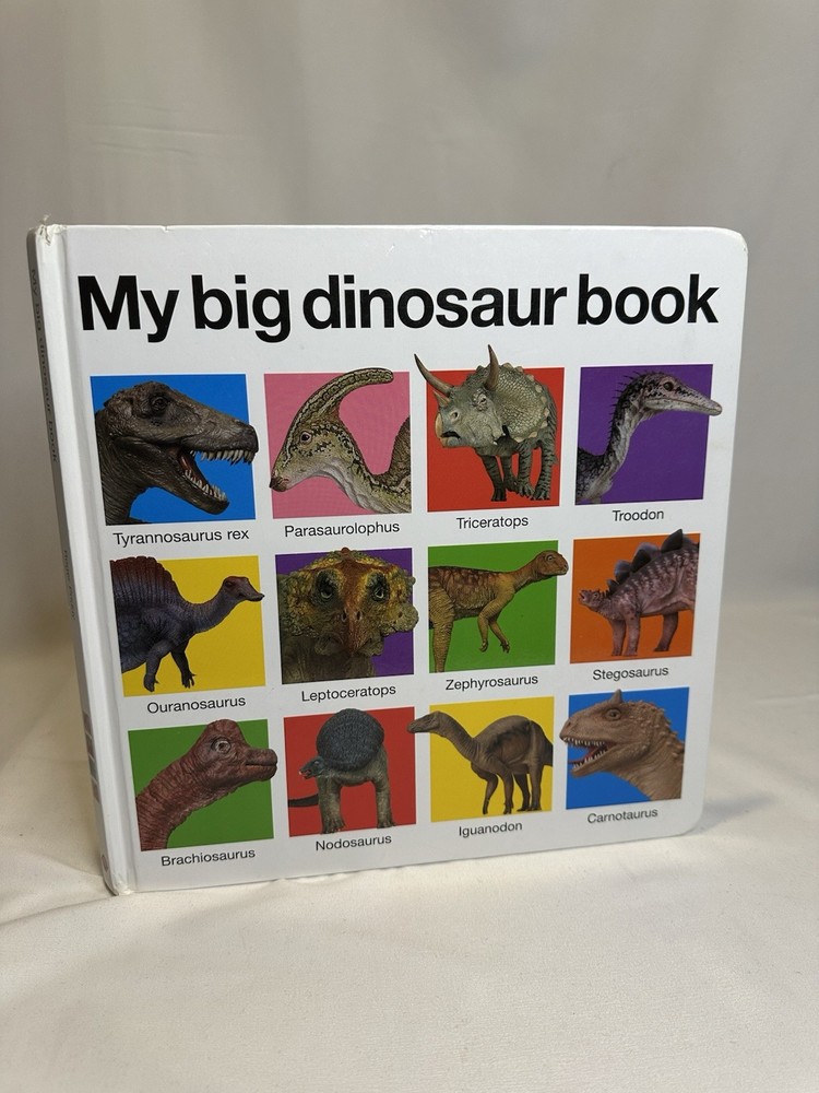 Children’s Book My Big Dinosaur Book Hard Cover Priddy Books 2004