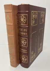 Easton Press THE LIFE OF CHRIST by Giuseppe Ricciotti + ST PAUL | Collector Eds