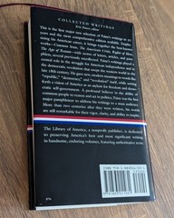 Library of America Thomas Pain: Collected Writings; Common Sense, etc. Hardcover