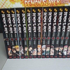 Demon Slayer Kimetsu No Yaiba Complete Box Set 1-23 Manga Viz English Poster