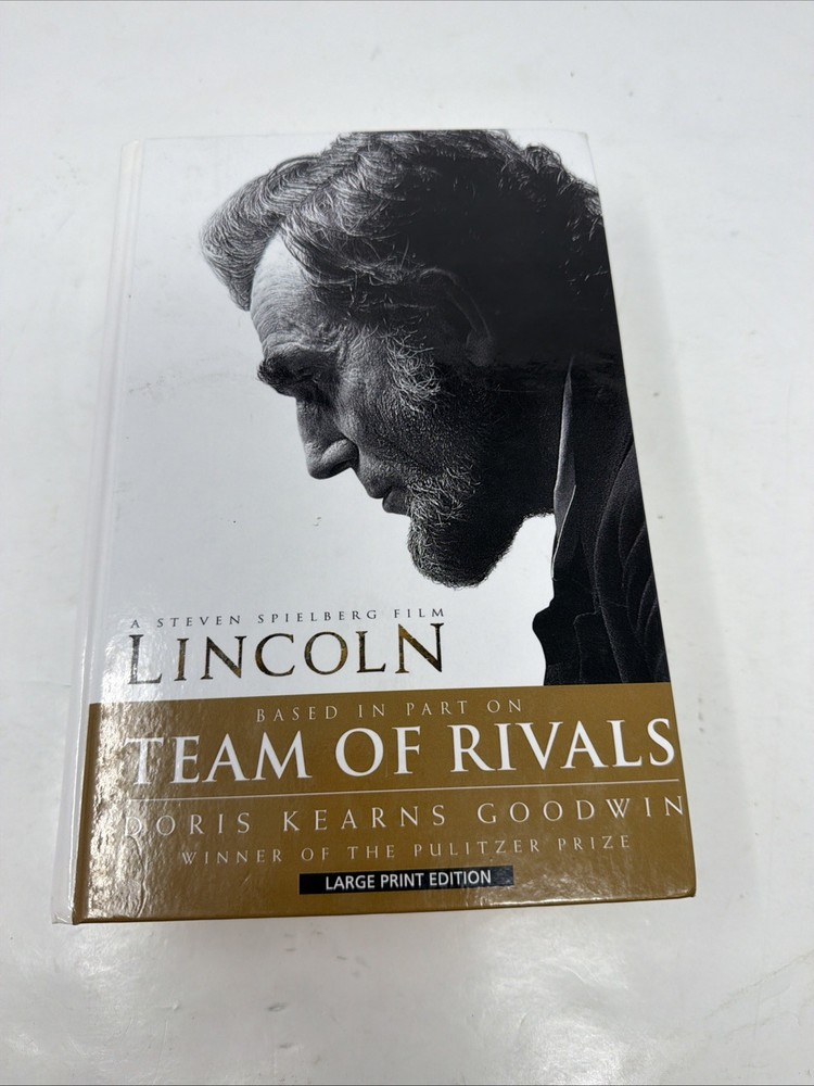 Team Of Rivals~Thorndike Press Large Print By DORIS KEARNS GOODWIN~Hardcover VGC