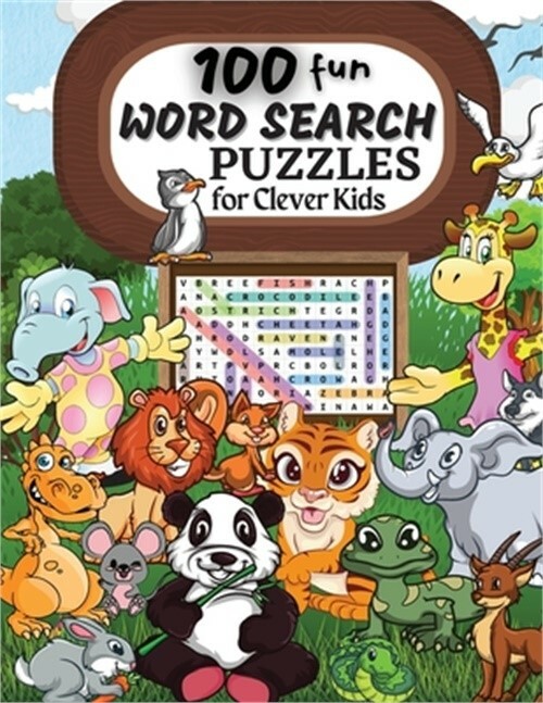 100 Word Search Puzzles: Word Search Puzzle Book ages 6-8 9-12 Word for Word Won