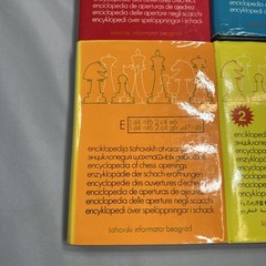 Encyclopedia of Chess Openings A–E Complete 5 Vol Set VG+ w/Dust Jackets