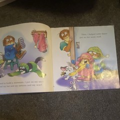 Just a Snowman Mercer Mayer Little Critter PB Illustrated Picture Book Ages 4-8