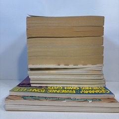 Vintage Garfield Fat Cat 3 Pack Book Lot 18 Jim Davis 1980s 1990’s early 2000s