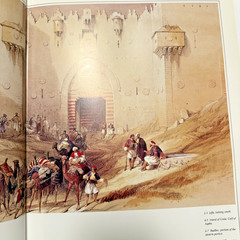 Yesterday and Today The Holy Land Lithographs by David Roberts STUNNING BEAUTIFU