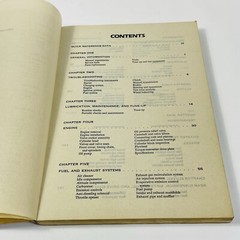 Datsun 1200 and B210 Shop Service Manual A151 Clymer Publications 1971-1978