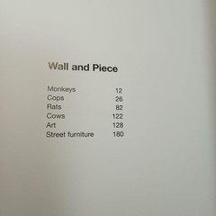 Banksy Wall and Piece Hardcover Art Book 8.3×8.5in All Color 207 Pages