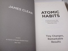 Atomic Habits A Simple Way to Build Good Habits Hardcover Book James Clear 2018