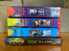Goosebumps Lot of 4 Monster Edition #1, 2, 3/Monster Blood Collection Hardcover
