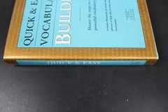 Quick & Easy Vocabulary Builder 1998 First Printing RHR Press Reference Book VG