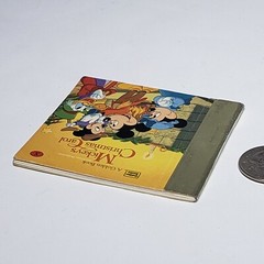 Golden Books Mini 2.75″ Mickey’s Christmas Carol Lifesavers Presents 1983