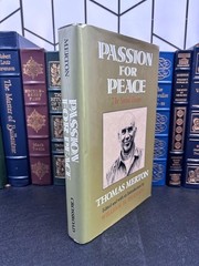 Passion for Peace Social Essays Thomas Merton William Shannon Crossroad HC DJ VG