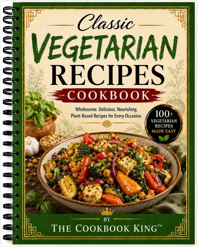 Vegetarian Cookbook + Vacation Certificate cook book Recipes Cookbook Classic