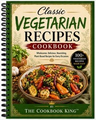 Vegetarian Cookbook + Vacation Certificate cook book Recipes Cookbook Classic