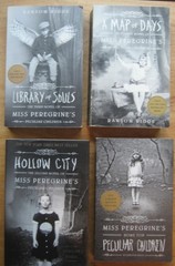 lot: 4 book set RANSOM RIGGS „Miss Peregrine’s…” (3 PB, 1HC) **LIKE NEW**