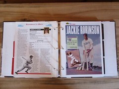 Sports Pages The Book for Fans 1996 Newfield, Binder, 10 Divider Tabs, 50 Pages
