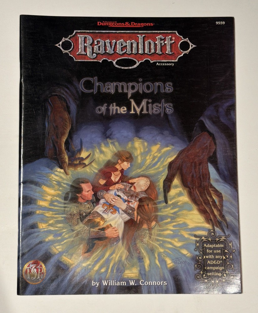TSR Dungeons & Dragons Ravenloft #9559 CHAMPIONS OF THE MIST NM 1998