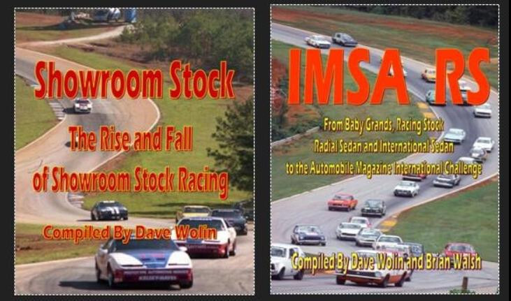 „Showroom Stock” / „IMSA RS” by Dave Wolin – Holiday Special – Free Shipping