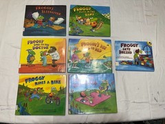 Froggy Books Ex-Lib Jonathan London Kids Picture Teacher Homeschool Reading HC