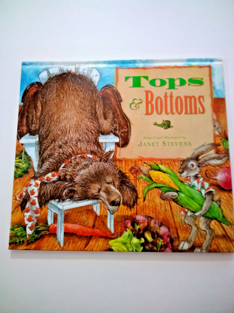 Lot 6 Janet Stevens HC Picture Books 3 SIGNED! Tops & Bottoms, To Market & more