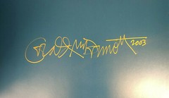 Creation by Gerald McDermott Autographed First Edition pub 2003 s-11H