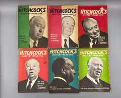 Lot of 6 Alfred Hitchcock’s Mystery Magazine Vintage 1960s 1970s