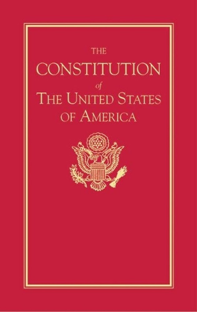Constitution of the United States by Founding Fathers (English) Hardcover Book