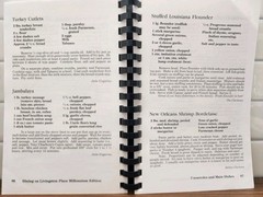 Dining On Livingston Place Cookbook Metairie Louisiana Millennium Edition