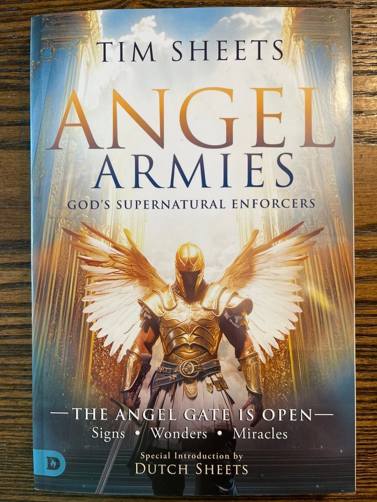 Angel Armies Tim Sheets Destiny Image Supernatural Enforcers Prophetic Book:VG