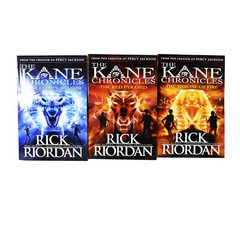The Kane Chronicles 3 Books Collection By Rick Riordan – Ages 9-14 – Paperback