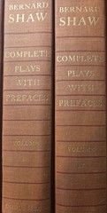 George Bernard Shaw Complete Plays with Prefaces 6 VOLUMES Near Fine Cond. 1962