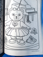Lisa Frank Coloring and Activity Book with Stickers 288 pages Bendon NEW Unused