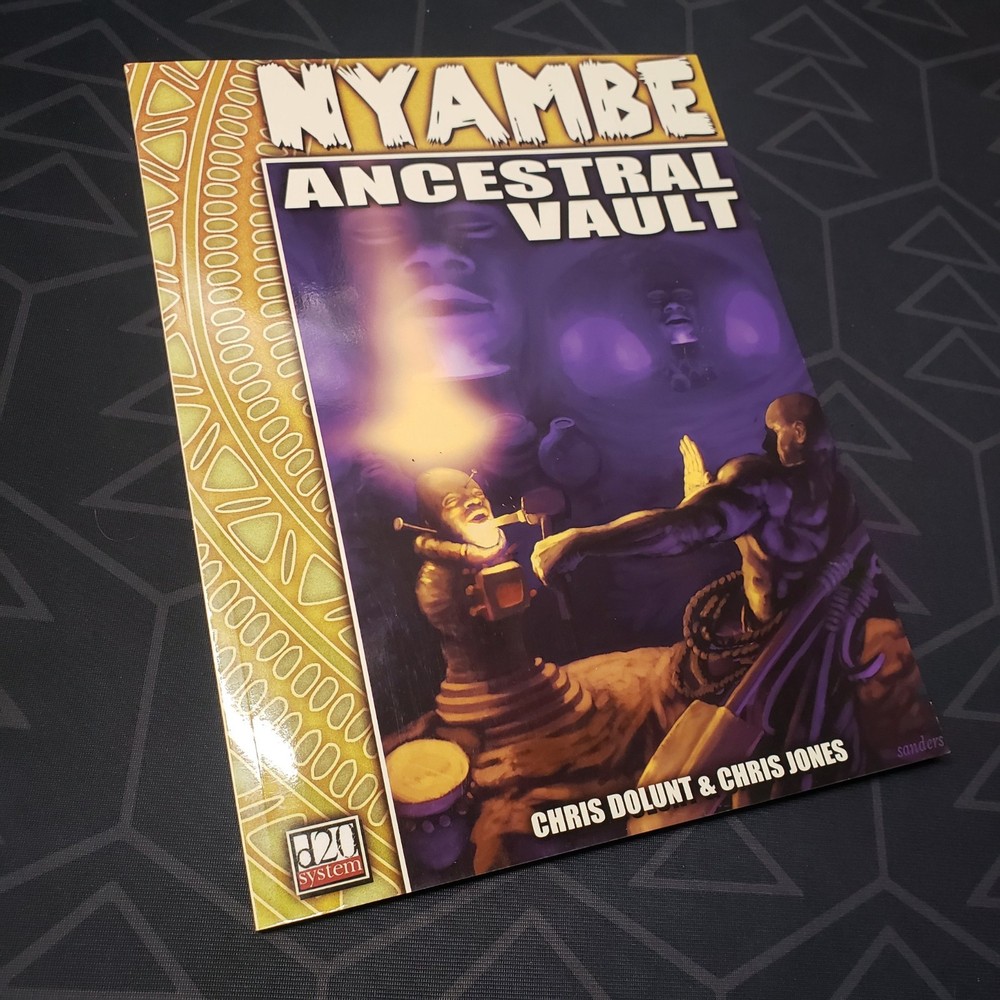 Nyambe: Ancestral Vault (Paperback RPG Book) d20 System Atlas Games Chris Dolunt