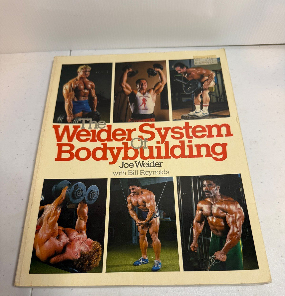 The Weider System of Bodybuilding Paperback Book by Joe Weider