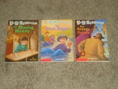 Lot 49 A to Z Mysteries Books Ron Roy Complete A to Z Calendar Capital Super Edi