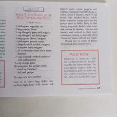 1996 BON APPETITE MINI COOKBOOK „TASTES OF THE WORLD” 102 PAGES