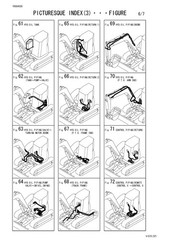 YANMAR ViO75 Excavator Parts Catalog Manual – BOUND – COVERS – XL FOLDOUT PAGES