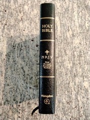Black/Bonded Leather Bible Premium NRSV New Revised Standard Version Gilded edge