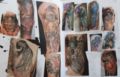 TATTOOING ÜBER ALLES Vol. 1: The Germans HB 2012, 255 pages, 21 Tattooers VGC