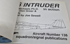 A-6 Intruder in Action by Joe Michaels (1993, Trade Paperback)