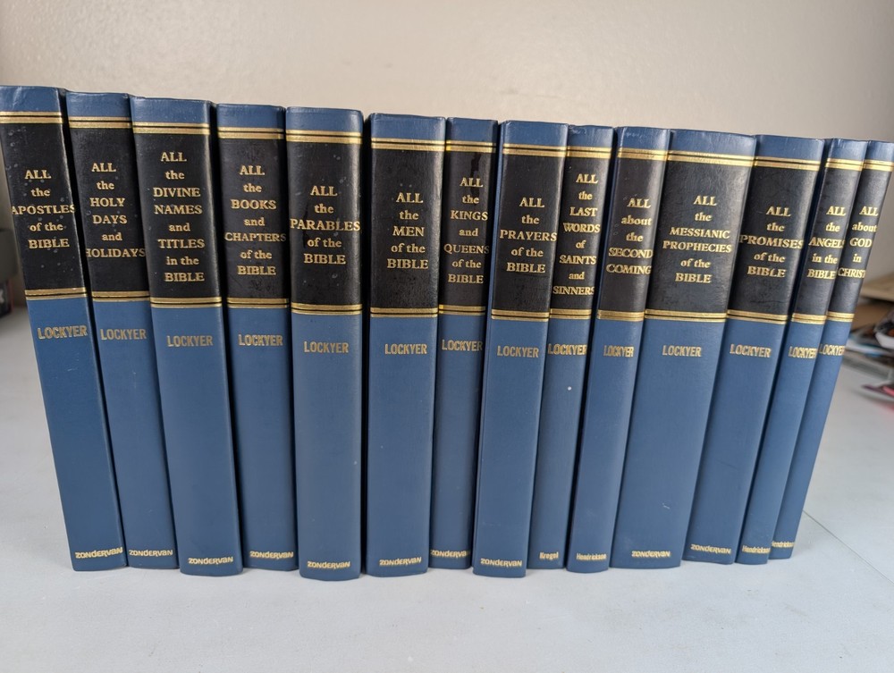 The All Series by Herbert Lockyer Lot of 14