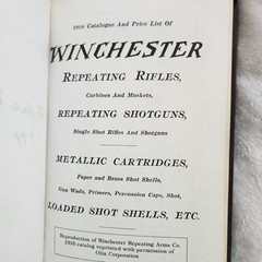Winchester Repeating Arms Co. New Haven CT. 1916 Catalog Book Facsimile Edition