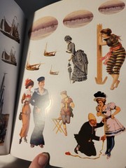 Seashore Sticker Anthology : with more than 1000 Vintage Drawings/Stickers