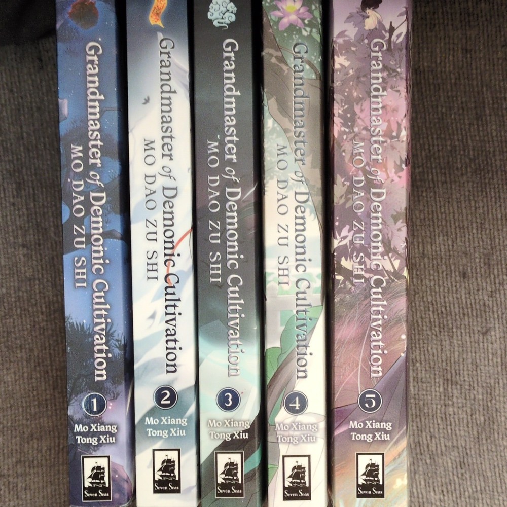 Mo Xiang Tong Xiu Grandmaster of Demonic Cultivation Mo Dao Zu Shi Vol 1-5 PB