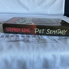 First Edition Book Club Edition 1983 “Pet Sematary” by Stephen King HC/DJ Clean